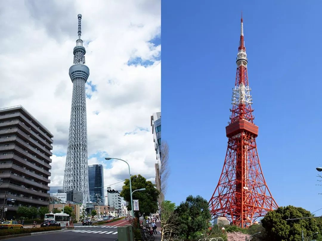 东京的代表性建筑到底是“东京塔 还是 ”晴空塔“? | 日本物语