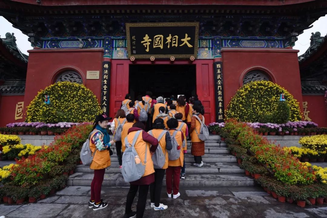 等慈禅寺朝圣团河南古寺祖庭朝圣圆满