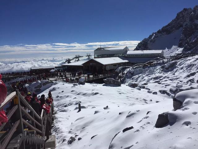 玉龙雪山的绝美风景_海拔