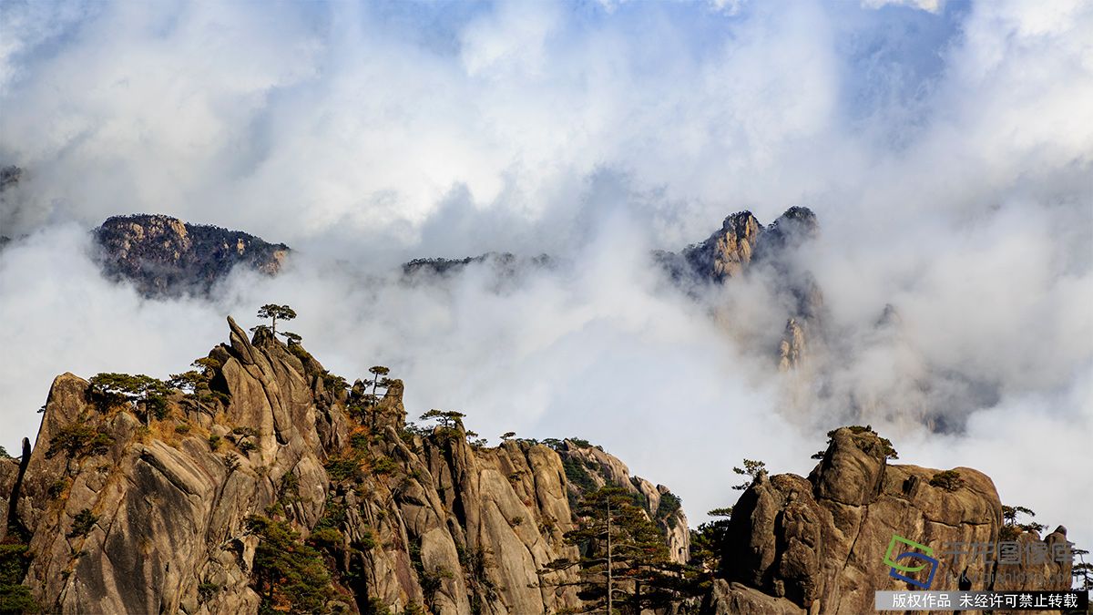 纯视觉|雨后黄山 远山黛石如诗如画