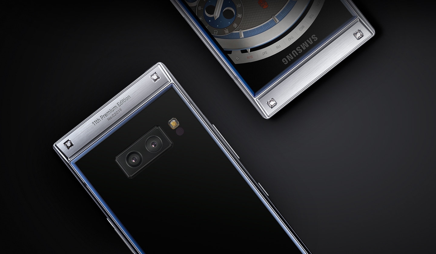 双屏双摄侧边指纹起步一万九:三星最贵手机w2019正式发布!