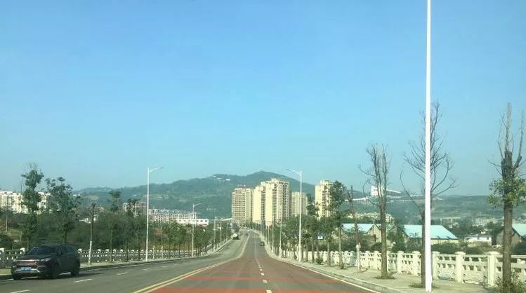 涪陵白涛这条路通车了,终于缓解了国道319出行