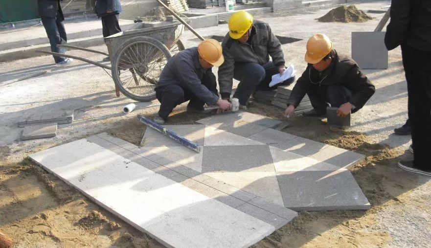 经验之谈石材铺装施工工艺总结