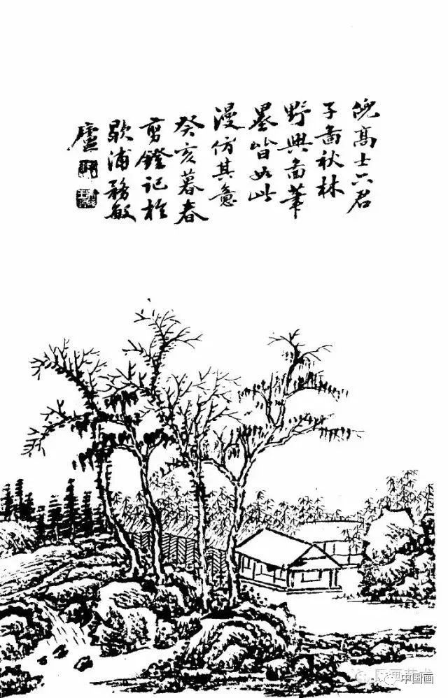 【国画知识】十种山水的画法,太全了(初学者必备素材