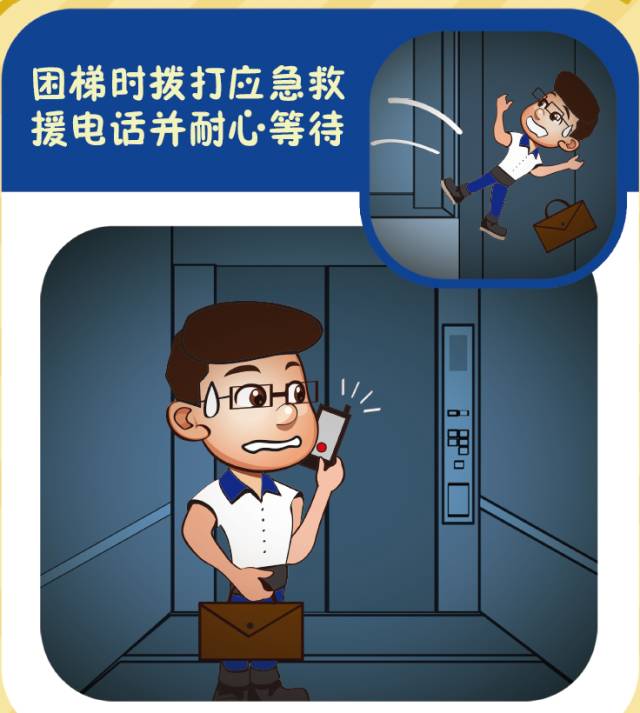 被困电梯怎么办教案