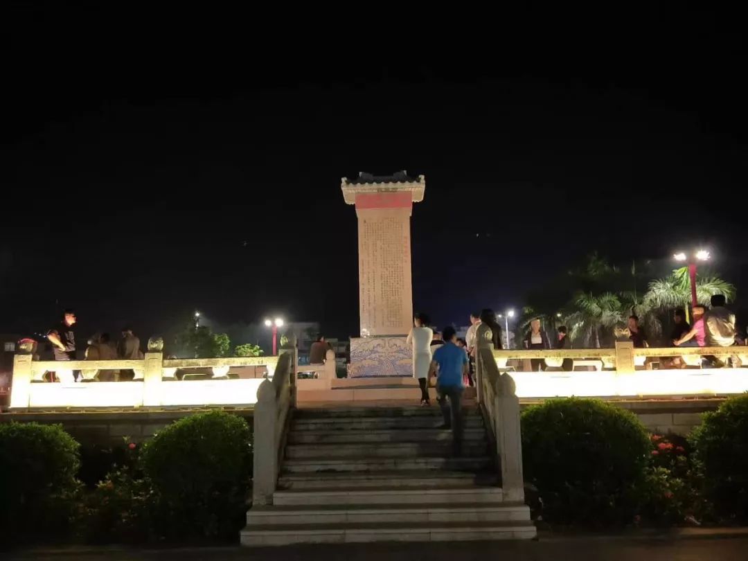 亮了,昨晚樟林古港红头船亮灯了,灯光震撼朋友圈!_夜景