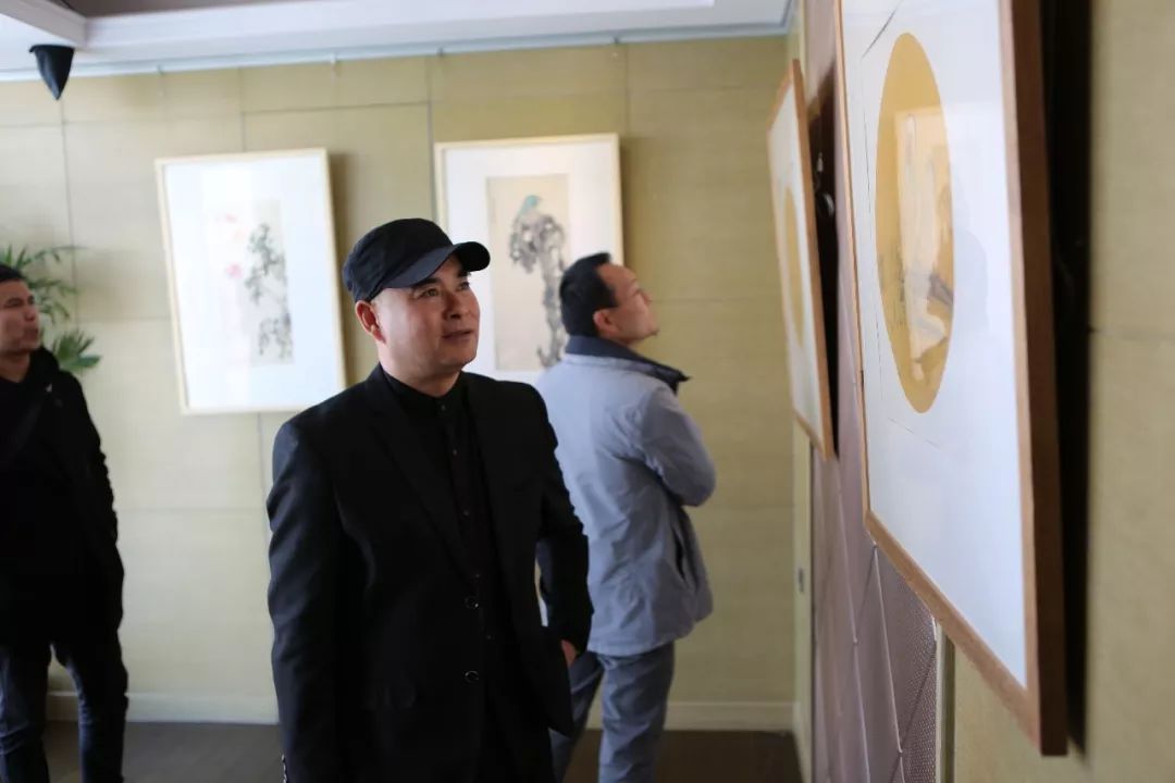 佳诺墨韵满新建齐永臻中国画双个展在佳诺美术馆开幕