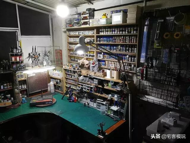 模玩秀别人家的模型工作台