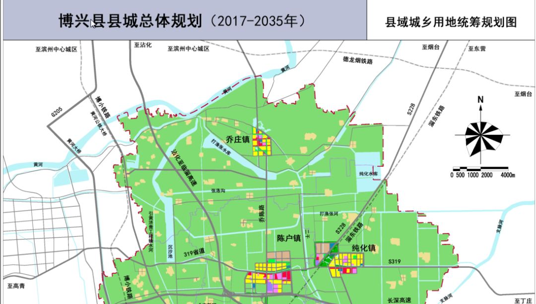 省最新批复:博兴县最新规划总体规划 !(附:规划图