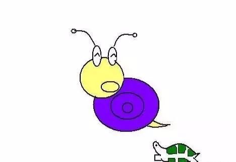 蜗牛猜成语_蜗牛卡通图片