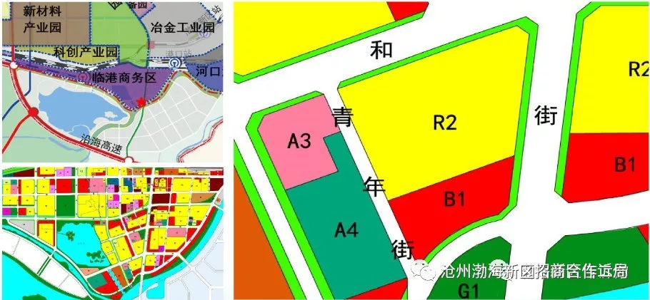 沧州渤海新区黄骅市主城区九处片区拆迁新城建设