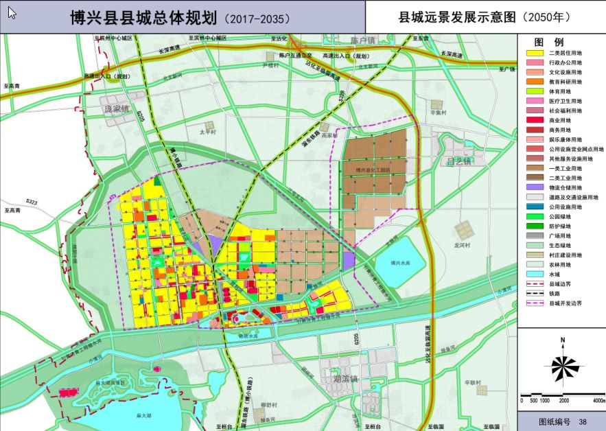 省政府最新批复:博兴县最新规划总体规划 !(附:规划图