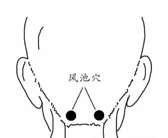 风池穴内关即腕横纹正中直上2寸,两筋之间,按摩者用拇指端按摩内关穴