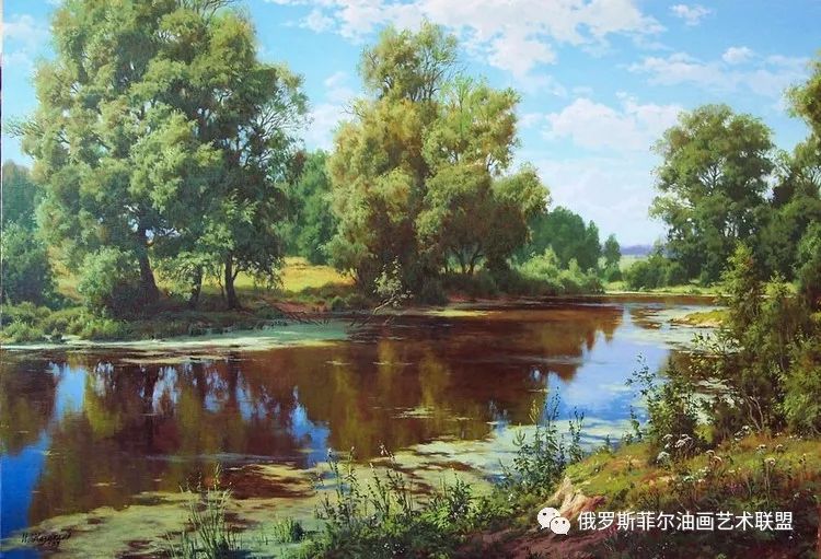 俄罗斯画家bass sergei 风景油画作品赏析