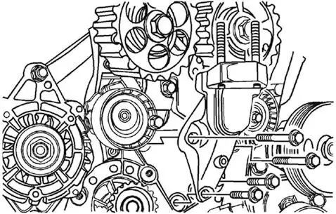 凯越(1.6l l91)正时方法_安装