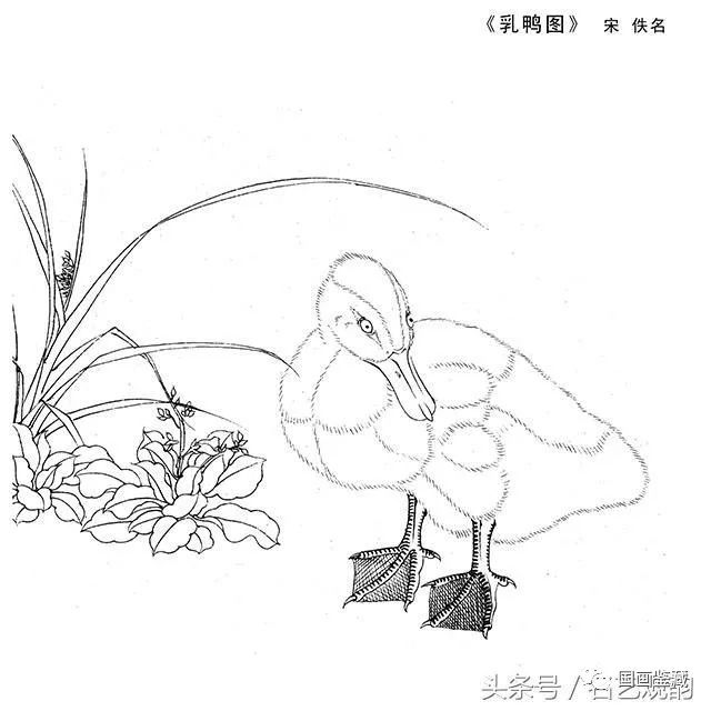 宋|高清工笔画小品白描稿40幅