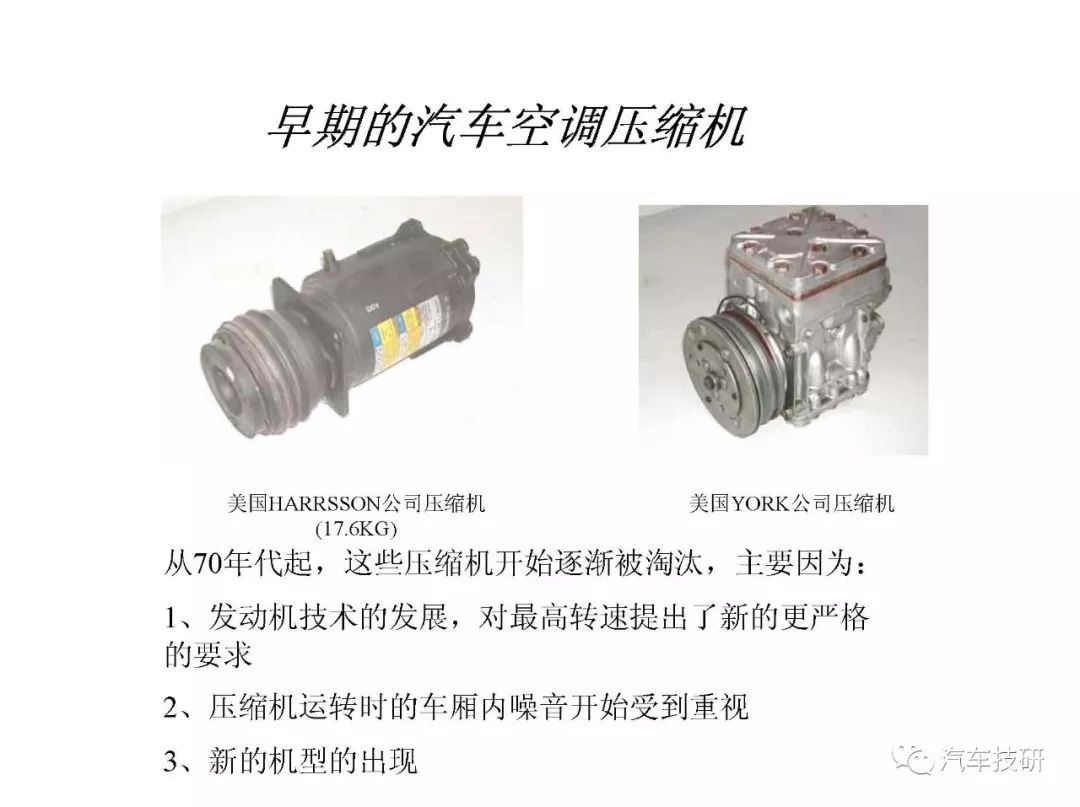 汽车空调压缩机结构及技术(ppt)|一览众咨询