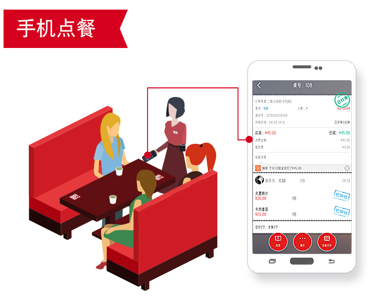 k1体育官方app下载手机收银软件小而全提升餐饮小店盈利“大”空间！(图1)