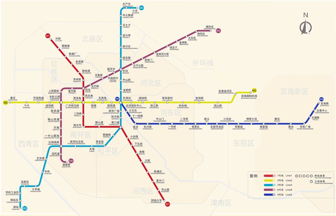 下面来一起看看各城市地铁(轨道交通)路线图
