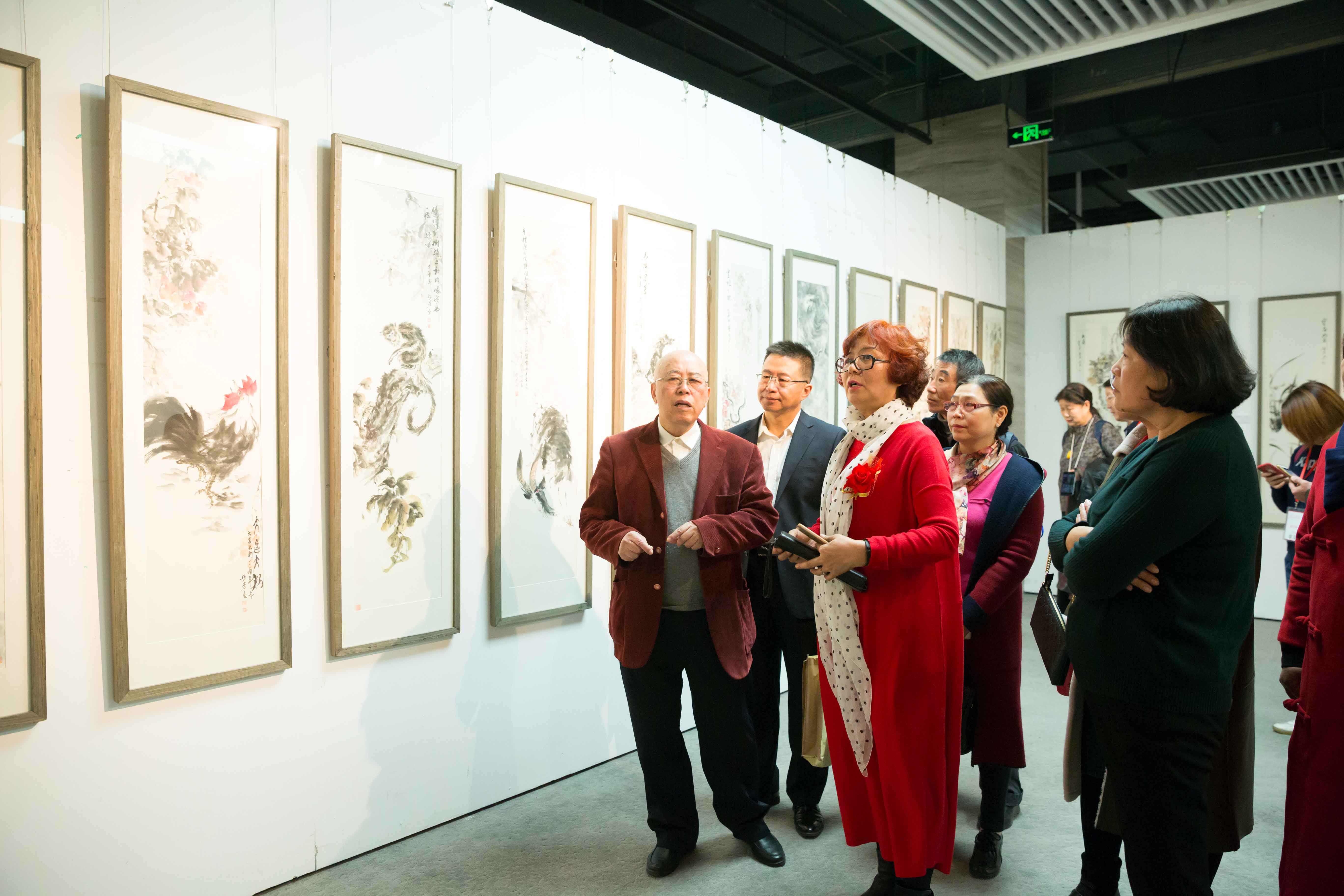 著名女画家赵芳作品亮相中国国家画院传承与经典展