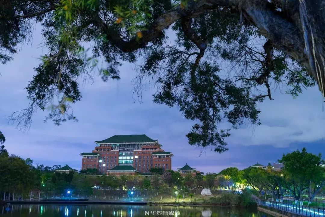 "五湖四海一片林的紫荆校园"已经成为华南农业大学一张精美的名片.