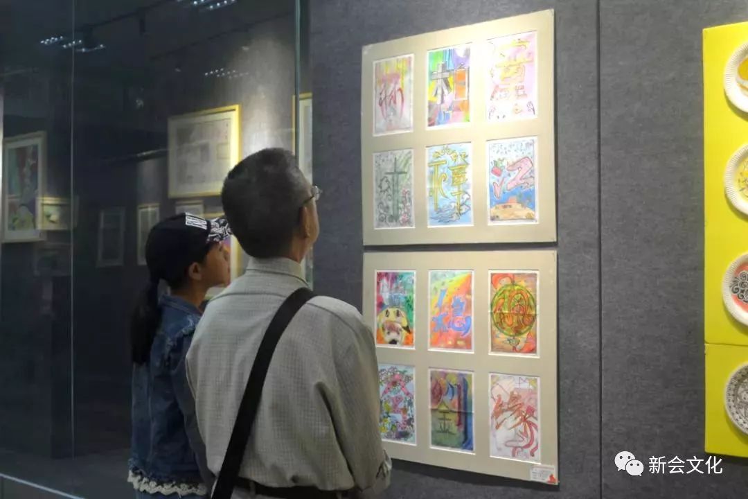 司前中学"中国梦侨乡情"师生美术作品在新会美术馆展出