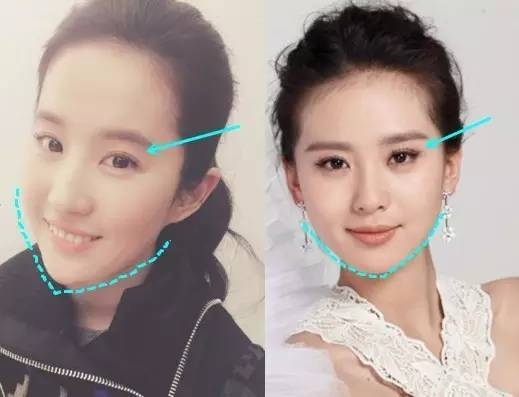 王俊凯 娱乐圈里鹅蛋脸搭配开扇形双眼皮的典型代表有刘亦菲和刘诗诗