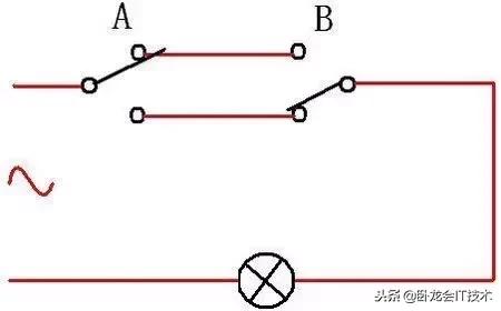 正文  四,三联双控开关接线图(含原理的接线方法)  1,三联双控开关