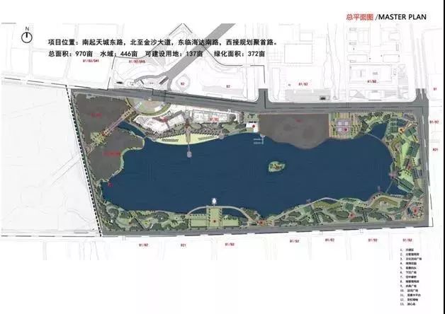 颜值爆表 杭州下沙金沙湖湖西区块工程开工 新增2千多