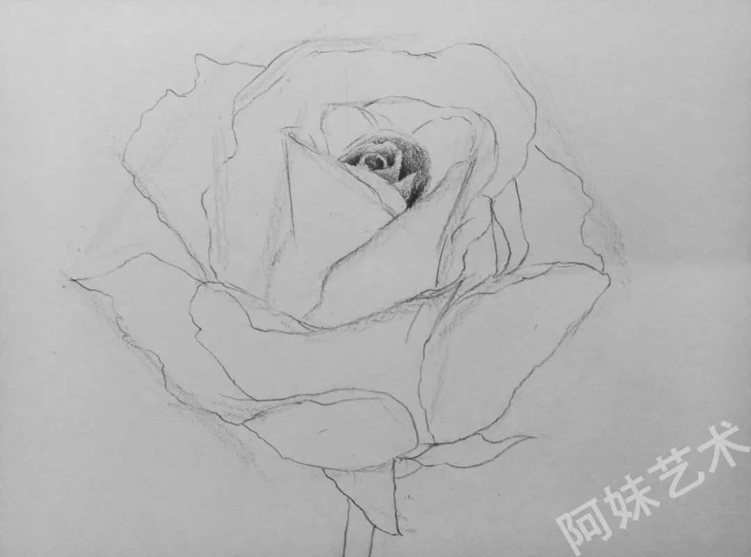 三个圆画一朵花,简单容易画的花,花简笔画裙子_大山谷图库
