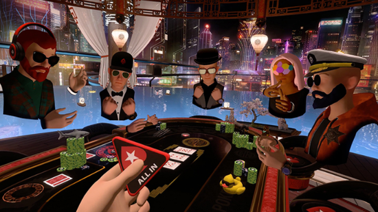 “德州扑克+VR”扑克之星VR版正式上线