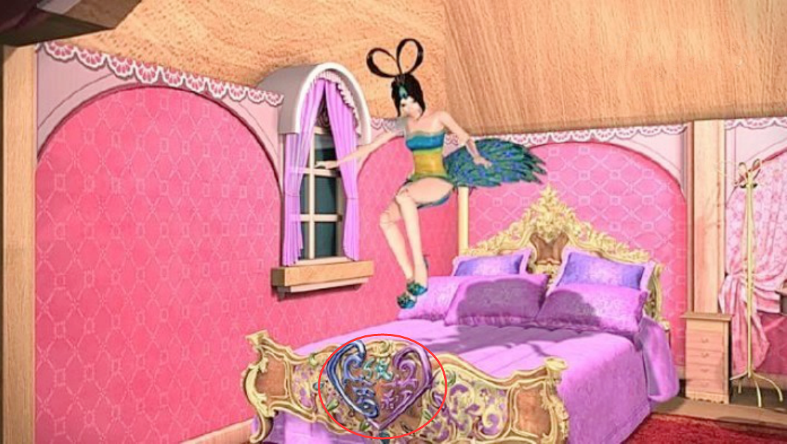 叶罗丽:五张奇怪的美女床,孔雀仙子的是官配?香菱从不盖被子?