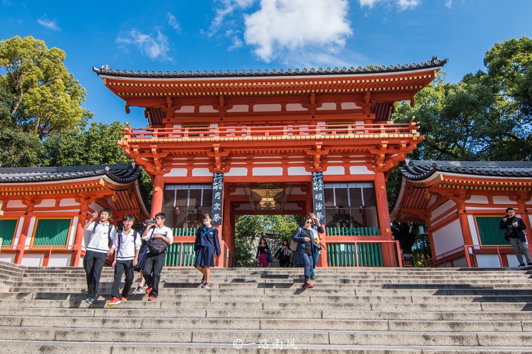 日本著名神社,建筑走唐代风格,原来是从中国学