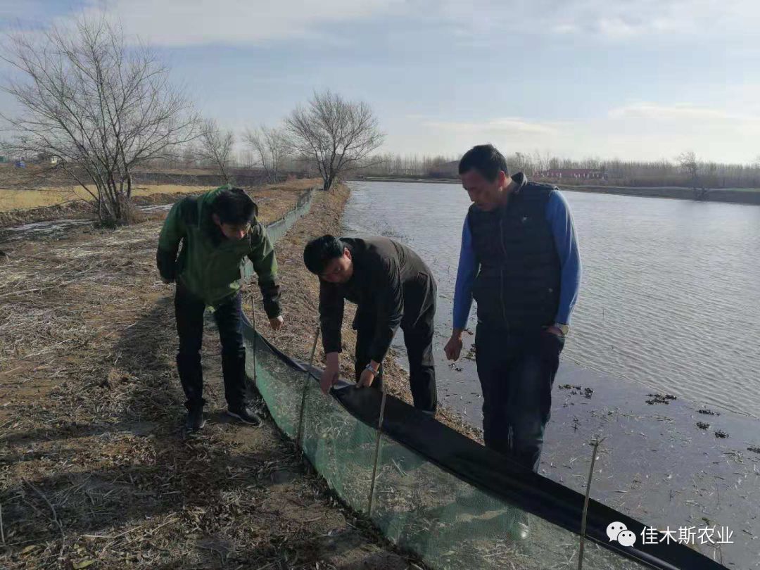 新疆学员在郊区水产养殖场户学习交流