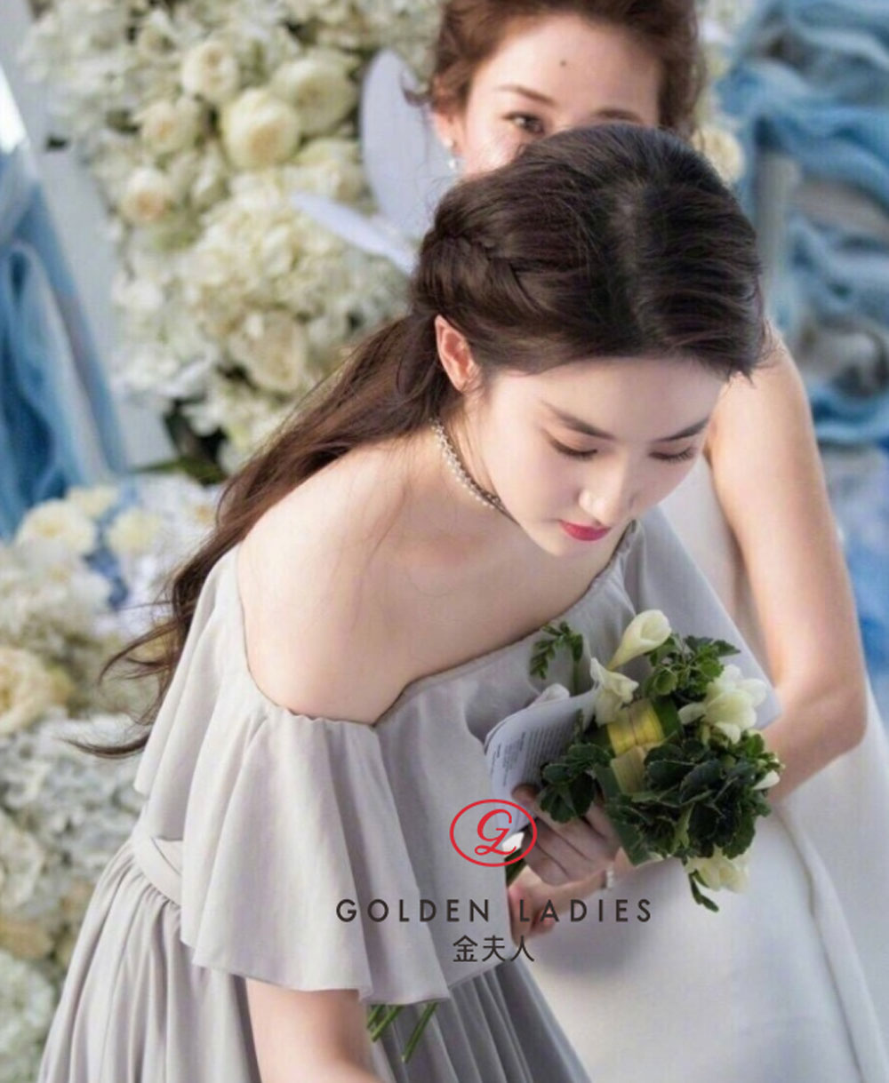 最美伴娘刘亦菲,"神仙姐姐"拍婚纱照是什么样子呢?