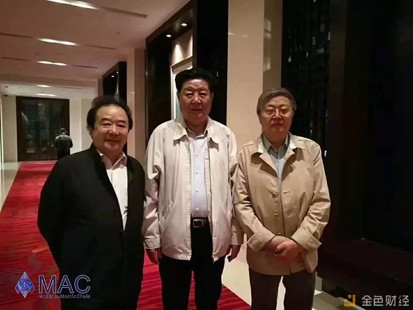 mac天使投资人孙强与中国民促会张维新会长以及万仲翔会长在深圳会见