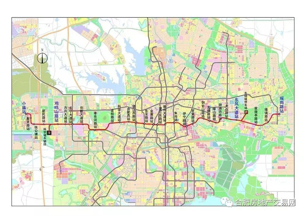 最新合肥地铁6号线又有大动作沿线楼盘即将大爆发