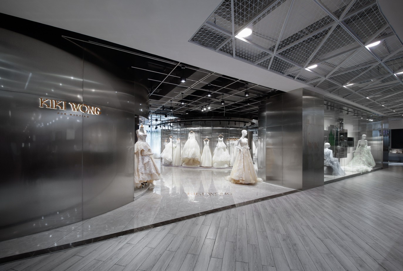 富有高级美感的kikiwong婚纱店室内设计ja杰恩设计姜峰