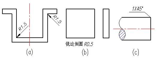 【制图基础】12种机械制图中常用的图纸简化画法