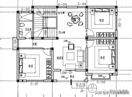 4款农村100平方自建房设计图是房子更是传家宝款款经典内含图纸