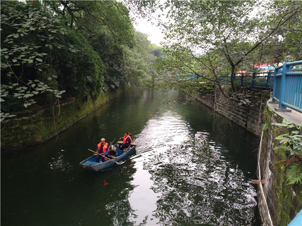 重庆桃花溪河道实现扫码监控有问题扫一扫就可立即得到解决