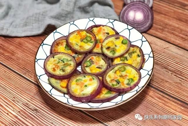 美食|早餐就要吃这样高颜值的——洋葱圈鸡蛋饼