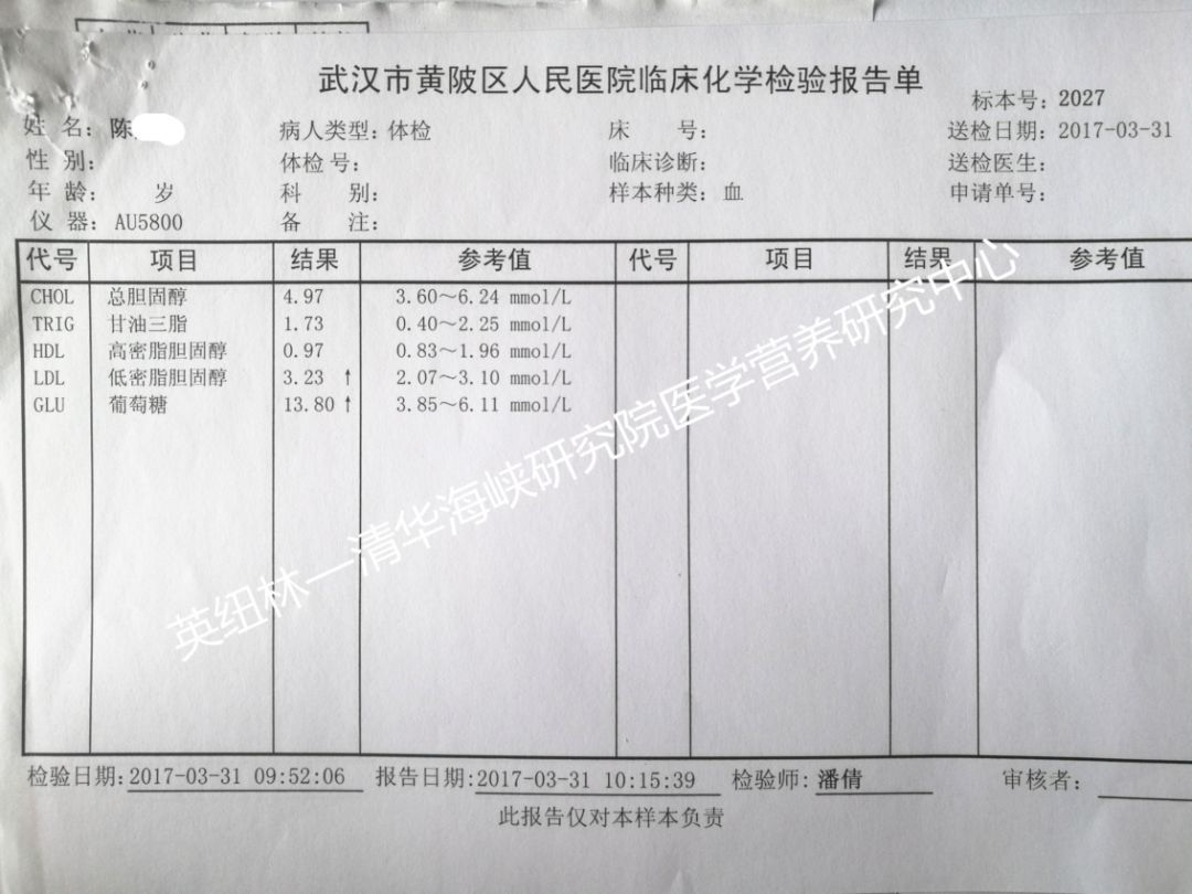 "特定膳食纤维营养干预2型糖尿病临床研究"案例分享—016期