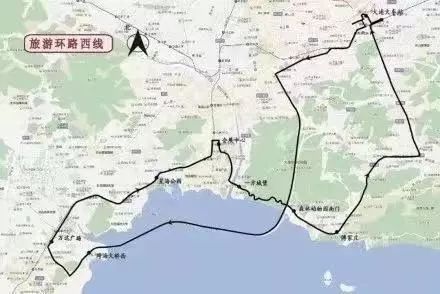 再坐要等到明年四月中下旬已经停运环城旅游线路,旅游环路西线大连两