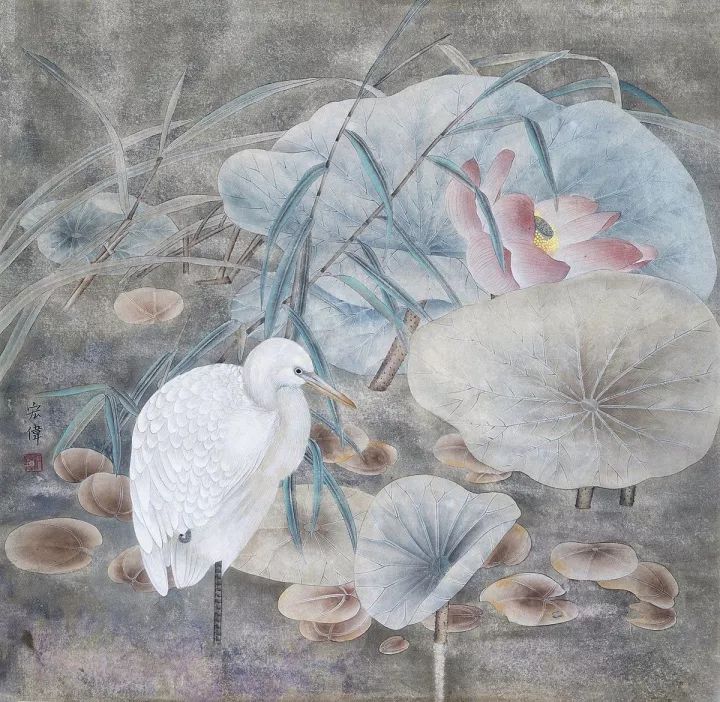 江宏伟我与花草共命运精品画100幅