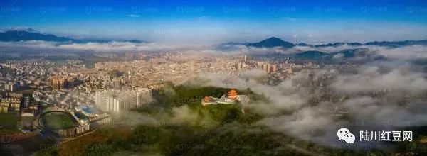 岑溪市区全景