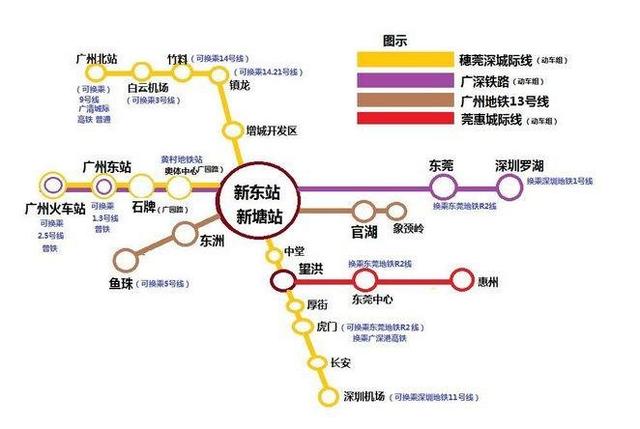 一条打通深圳东莞广州三个城市的城轨的深圳段在近日已经曝光开始铺轨