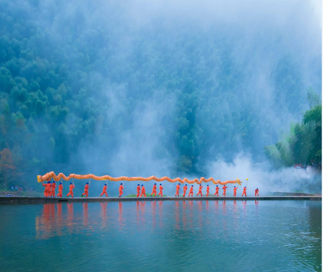 闽东日报柘荣乍洋聚焦烟雨溪口沉醉古村秋水