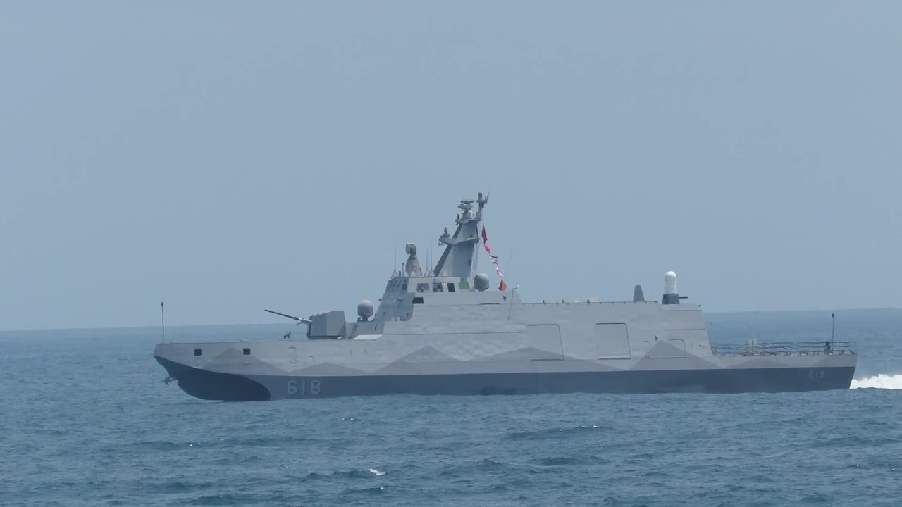 "沱江舰"算是台军自制军舰的一个正面典型