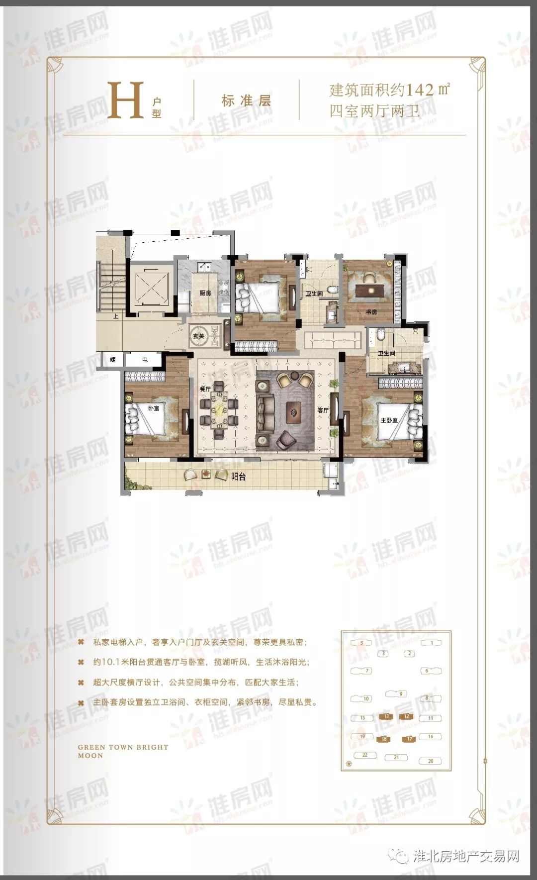 抢先爆料!淮北6大纯新盘户型图相继出炉 房价是